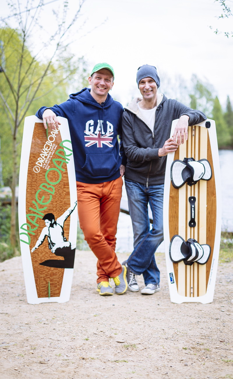 Furnierte Kiteboards
