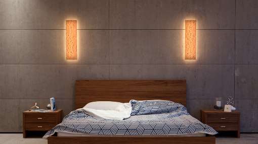Photo 1: Pleasant light is a must, especially in the bedroom. Photo: IFN/Luminous nature 