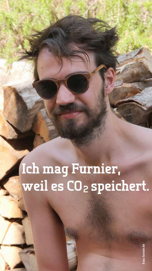 Brillen und Sonnenbrillen aus Furnier sind uerst klimafreundliche Produkte. Foto: IFN